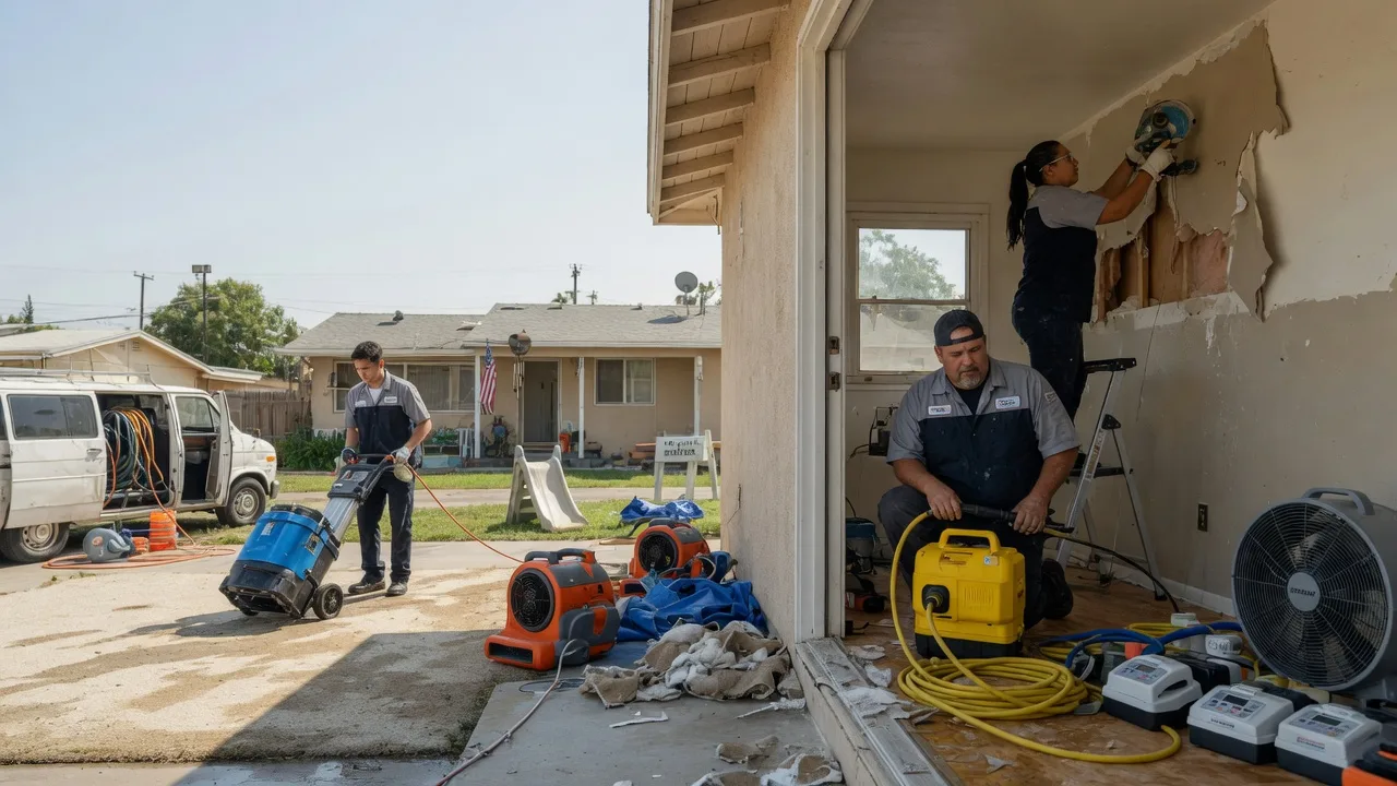 Water Damage Restoration in Perris, CA near me